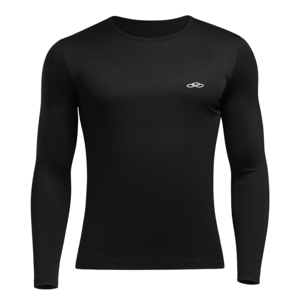 Camiseta Olympikus Essential Manga Longa Masculina
