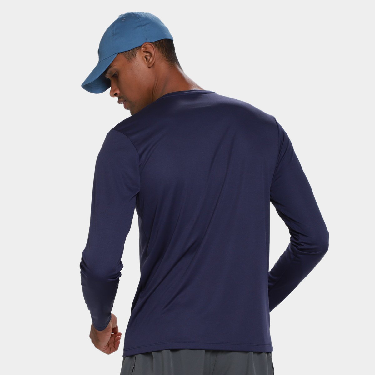 Camiseta Olympikus Essential Manga Longa Masculina - 1