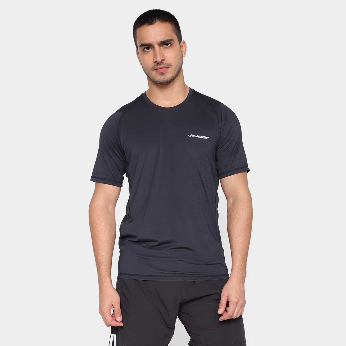 Camiseta Olympikus Recortes Masculina Menor preço em Camiseta Olympikus Recortes Masculina
