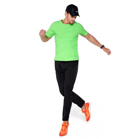 Camiseta Olympikus Runner Masculina - Verde Menor preço em Camiseta Olympikus Runner Masculina - Verde