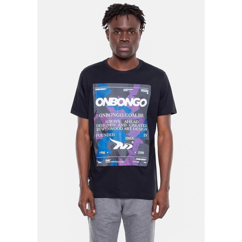 Camiseta Onbongo Camo Masculino