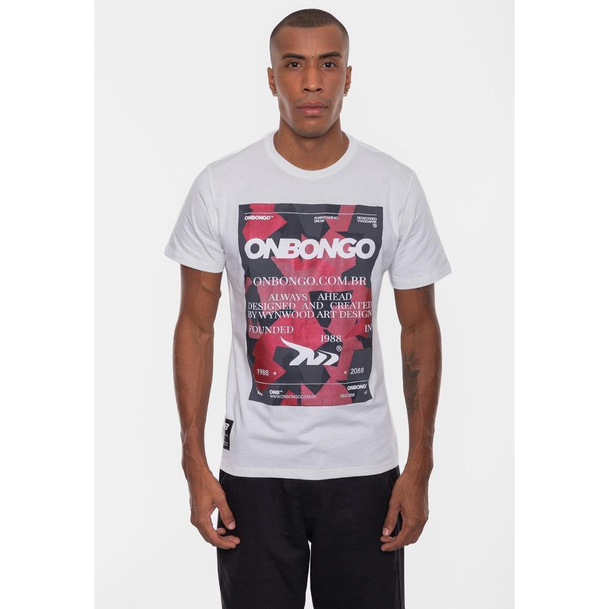 Camiseta Onbongo Camo Masculino