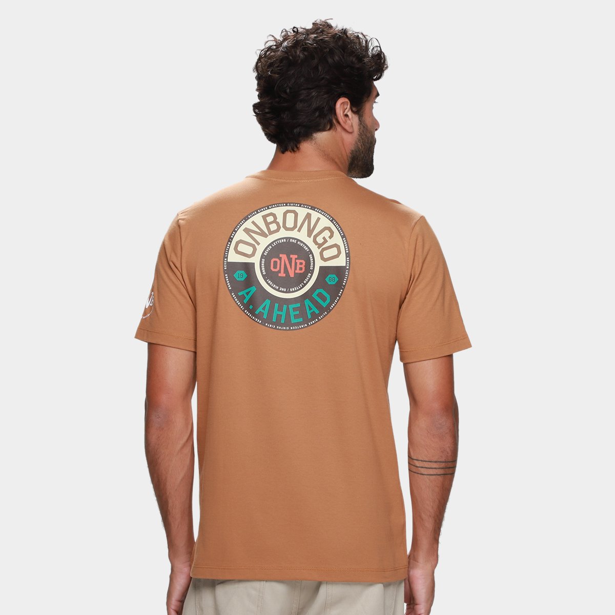 Camiseta Onbongo Casual Masculina - 1
