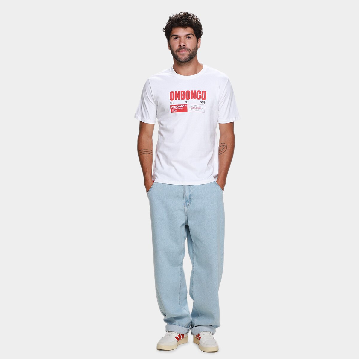 Camiseta Onbongo Casual Masculina - 3