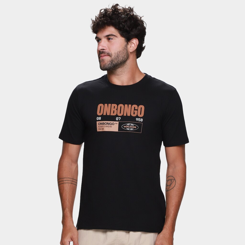 Camiseta Onbongo Casual Masculina