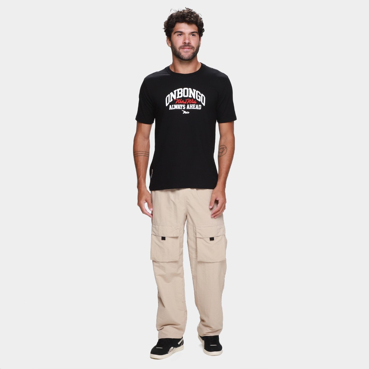 Camiseta Onbongo Casual Masculina - 4