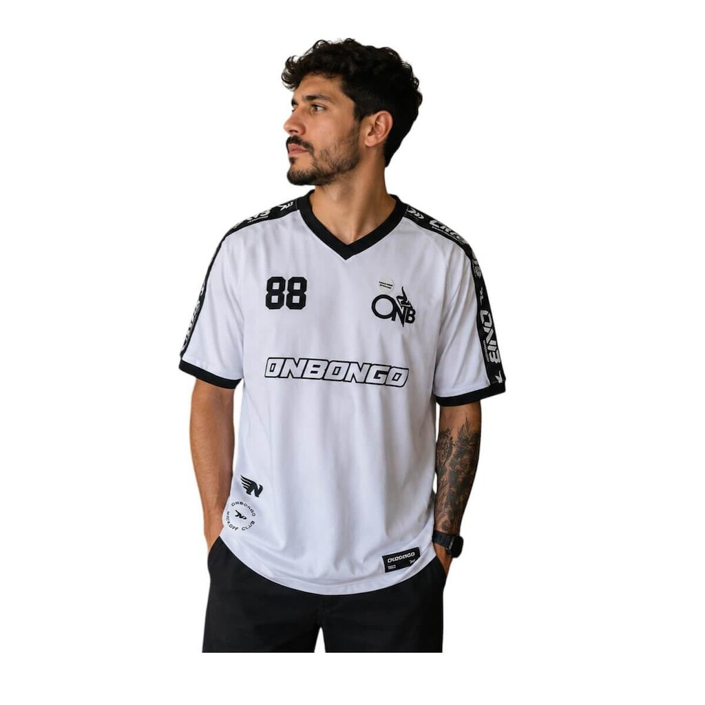 Camiseta Onbongo Especial - Oversized - Branca