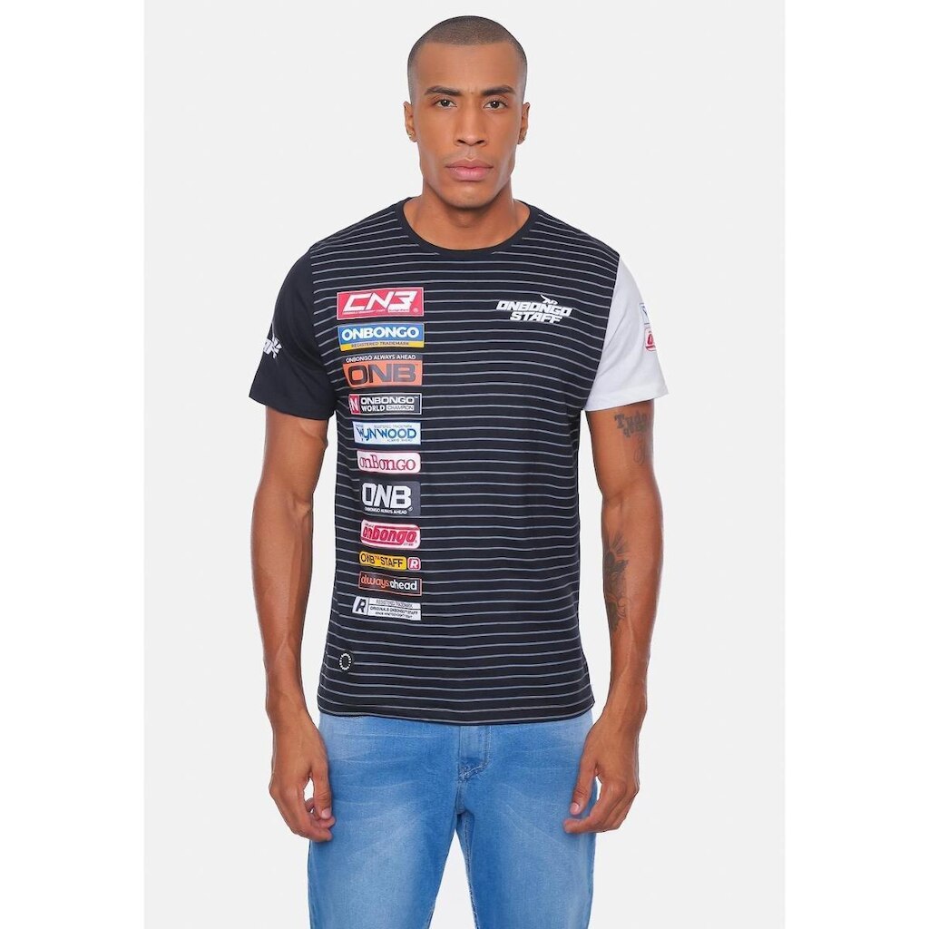 Camiseta Onbongo Especial Wood Masculino