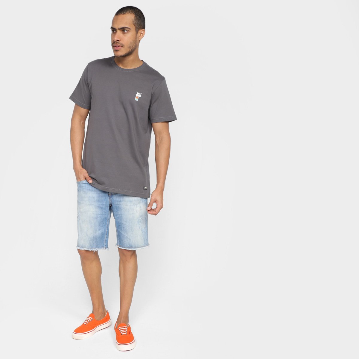 Camiseta Onbongo Estampada Masculina - 3