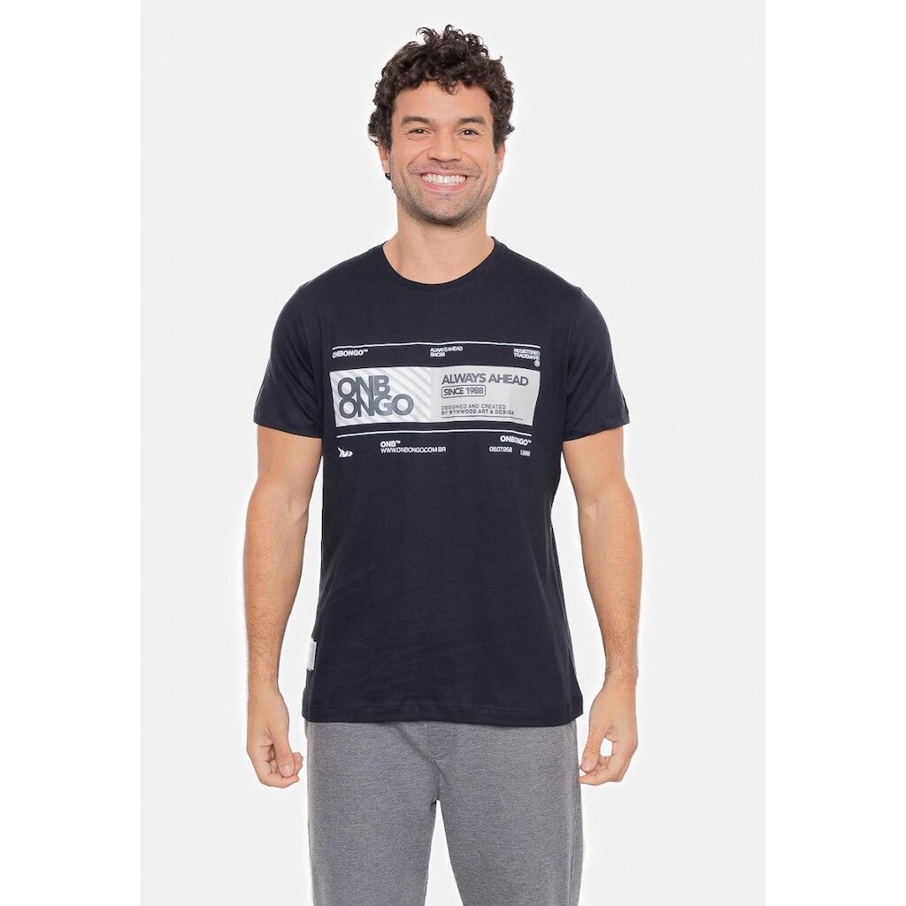 Camiseta Onbongo Estampada Masculino