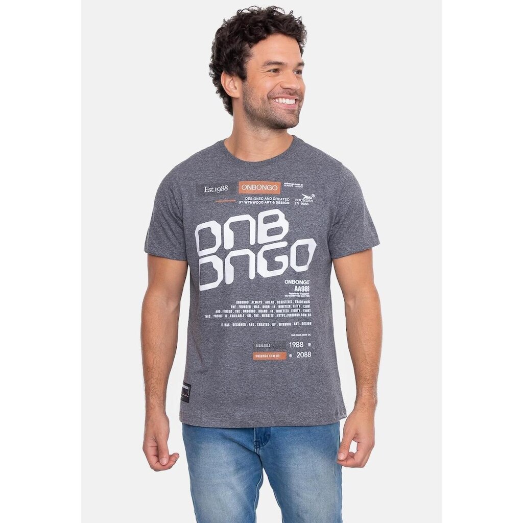 Camiseta Onbongo Estampada Masculino