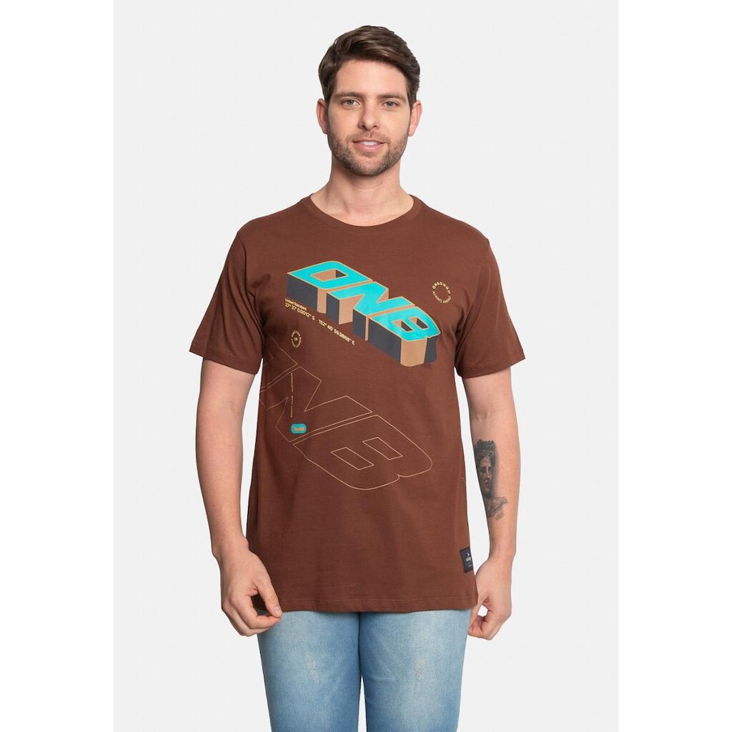 Camiseta Onbongo Estampada Masculino