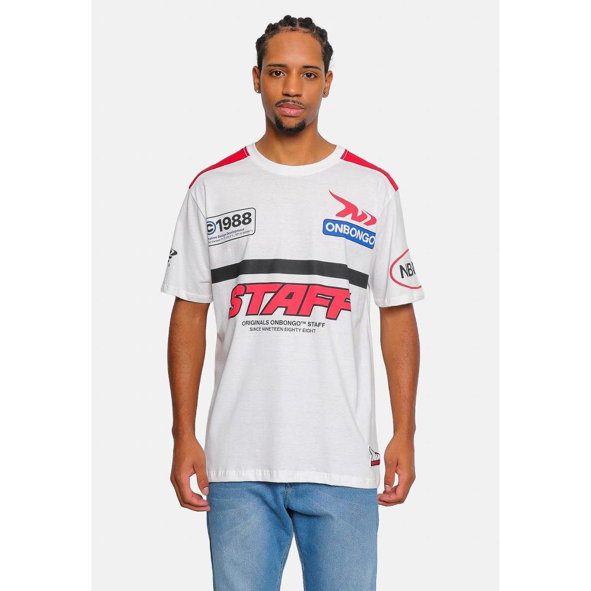 Camiseta Onbongo Estampada Staff Masculino