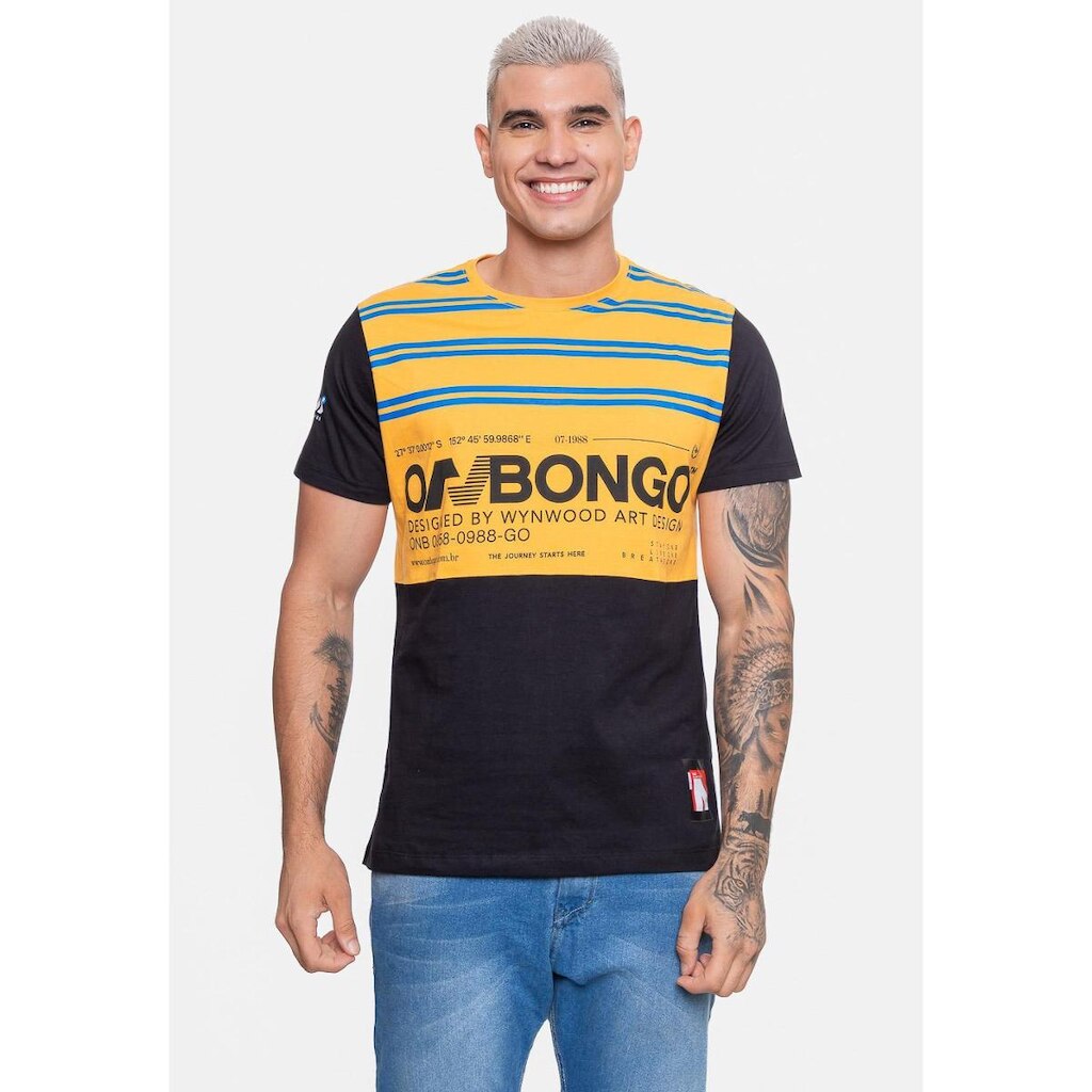 Camiseta Onbongo Masculina Here Masculino