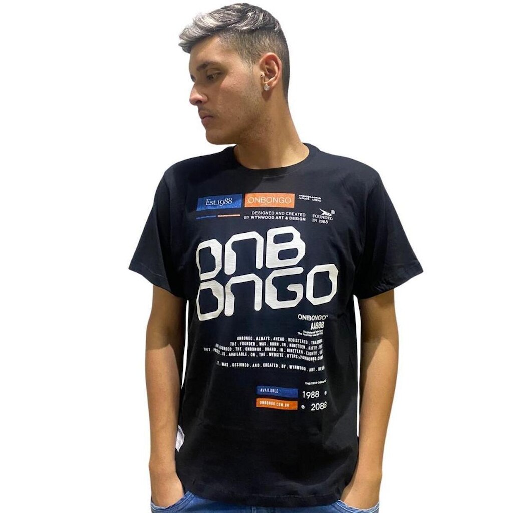 Camiseta Onbongo Nyu D726A Preto