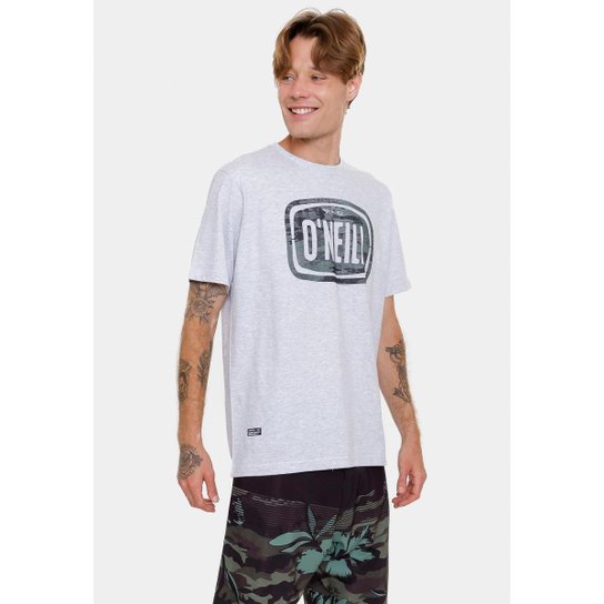 Camiseta O'Neill Ulu Camo Masculino - Mescla Menor preço em Camiseta O'Neill Ulu Camo Masculino - Mescla