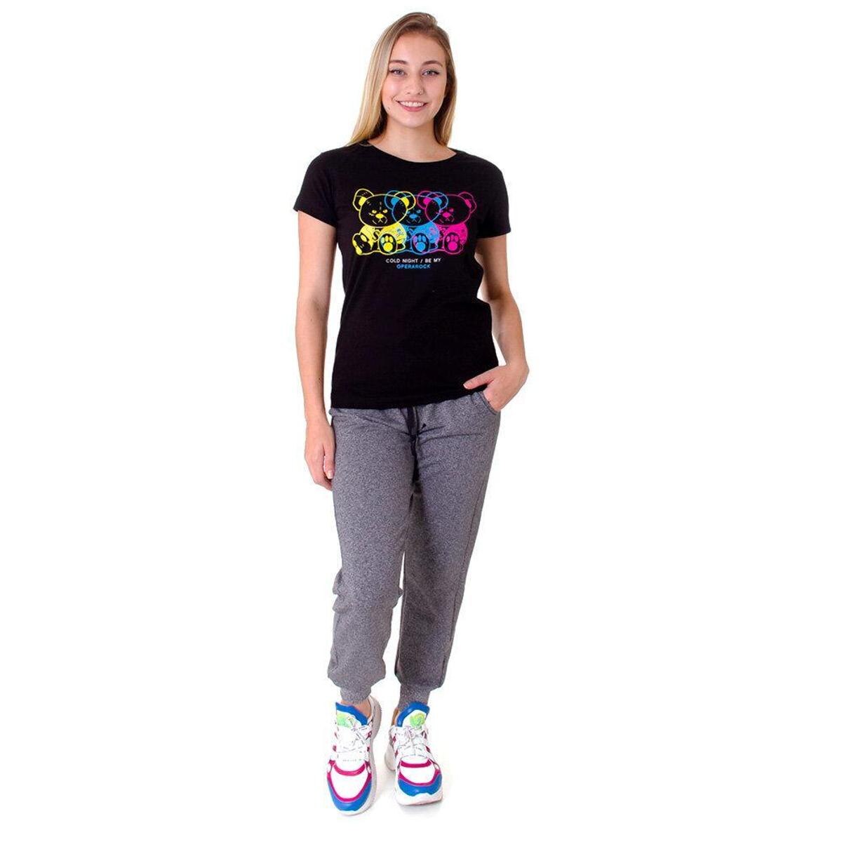 camiseta feminina opera rock