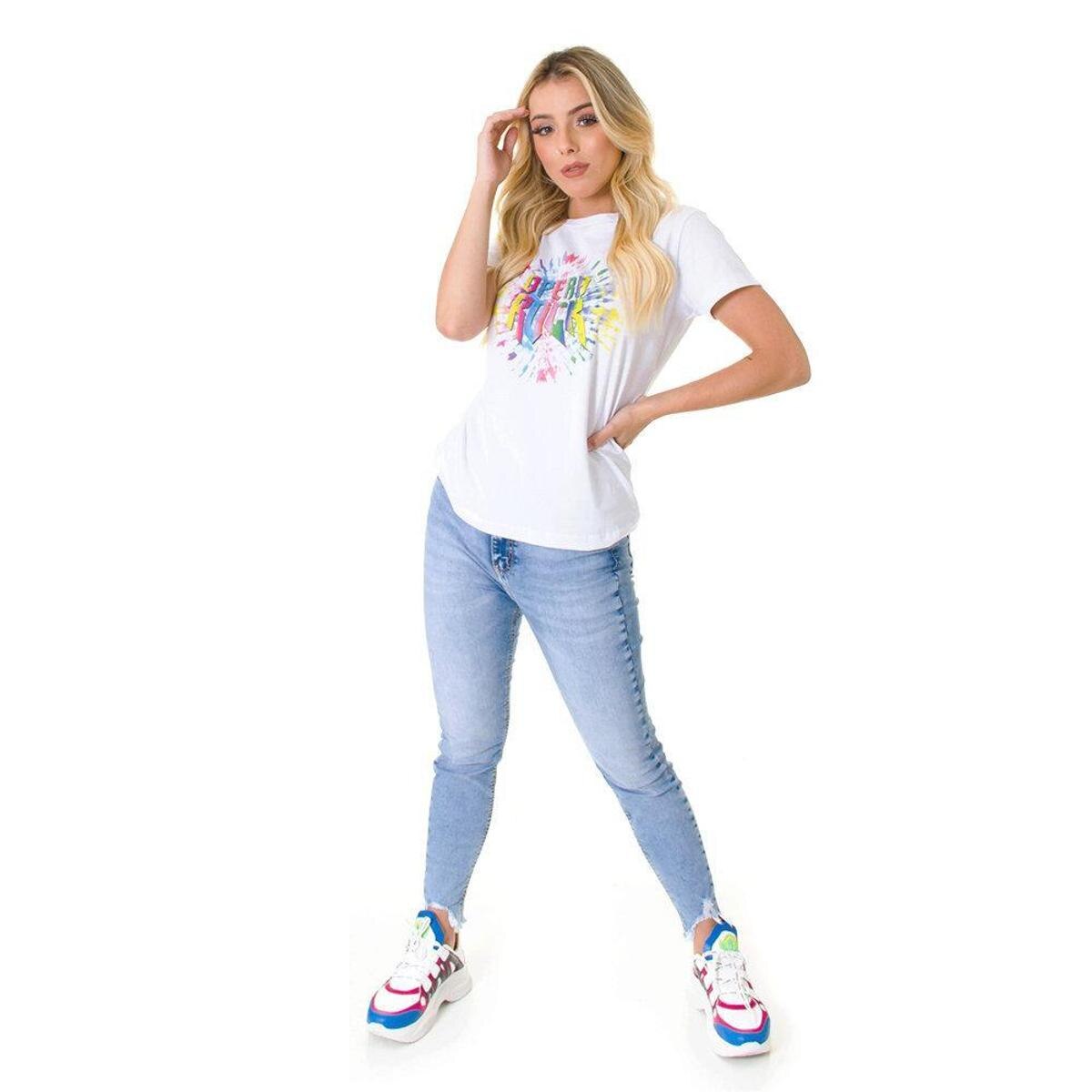 camiseta feminina opera rock