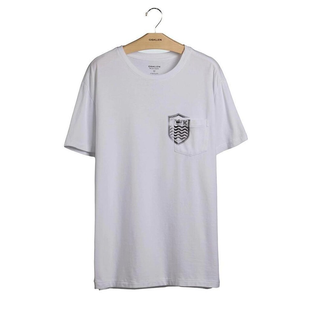 Camiseta Osklen Bolso Brasão