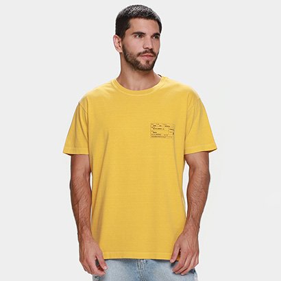 Camiseta Osklen Stone Carimbo Masculina - Masculino