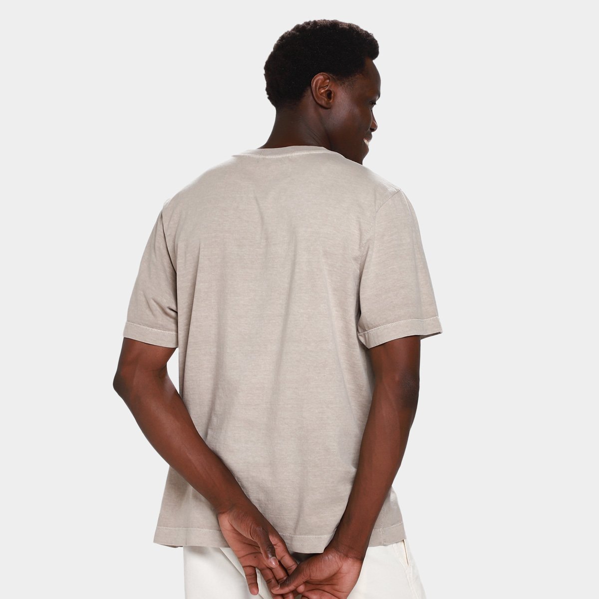 Camiseta Öus Estampada Masculina - 1