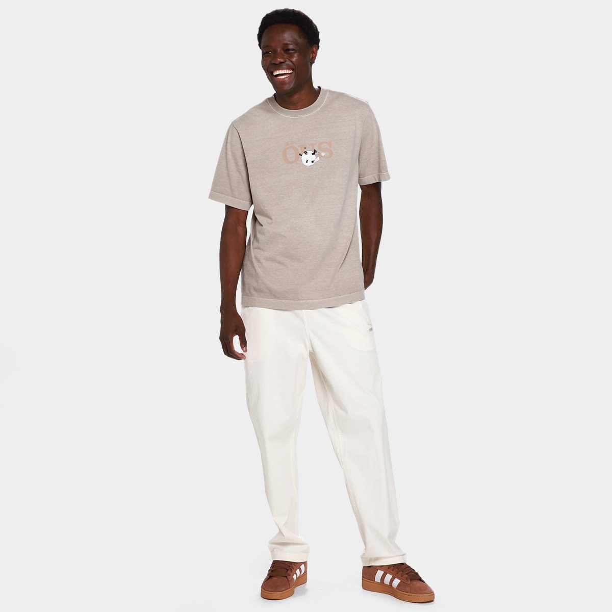 Camiseta Öus Estampada Masculina - 3