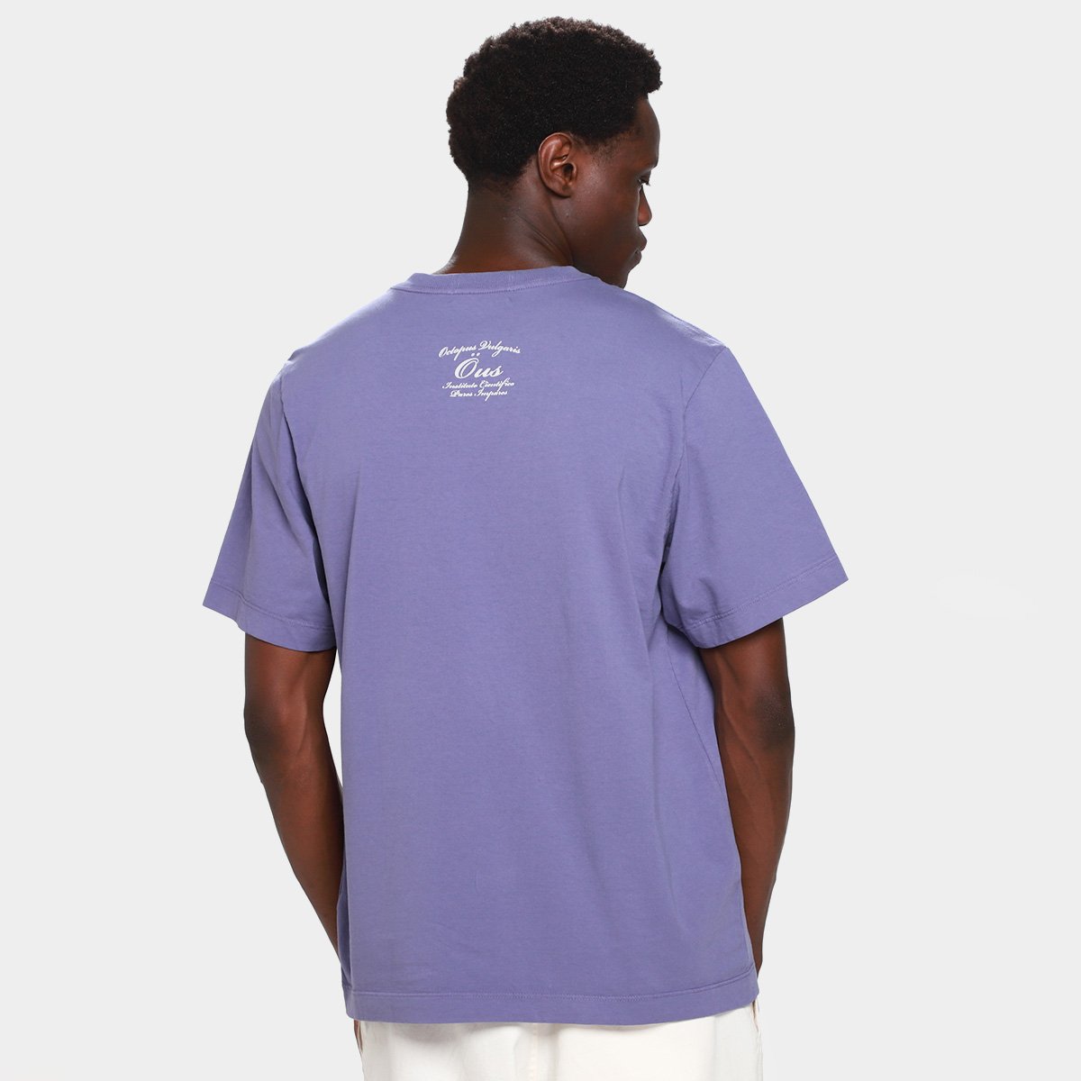 Camiseta Öus Estampada Masculina - 1
