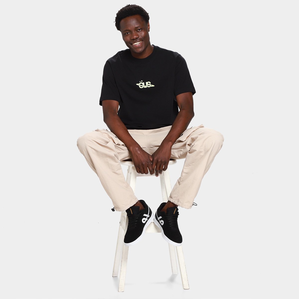 Camiseta Öus Logo Masculina - 4