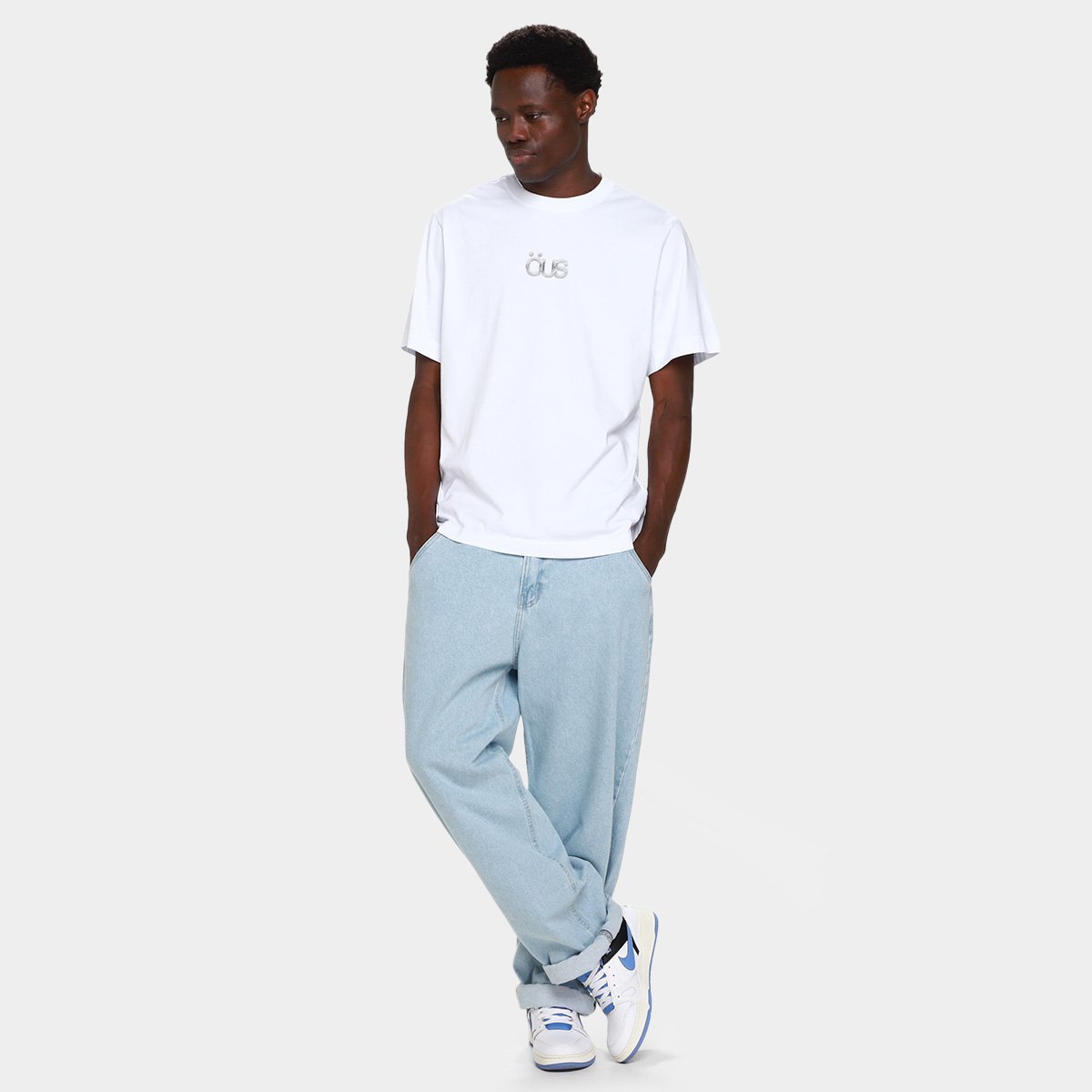 Camiseta Öus Logo Masculina - 3
