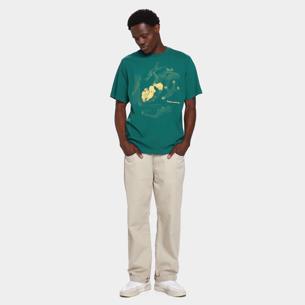 Camiseta Öus Logo Masculina - 3