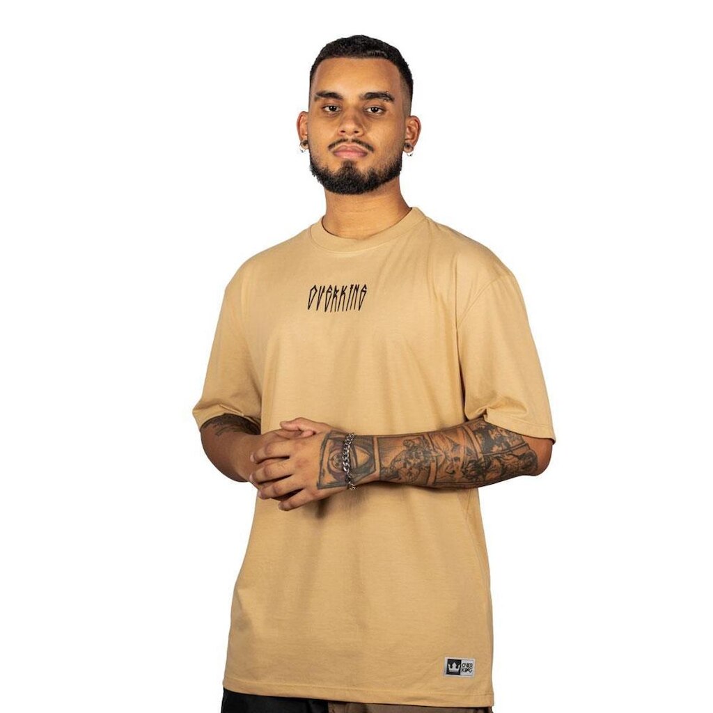 Camiseta Overking ixo Bege