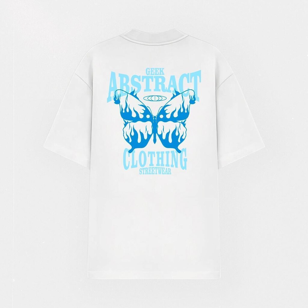 Camiseta Oversized  Abstract Streetwear Algodão Clothing Street