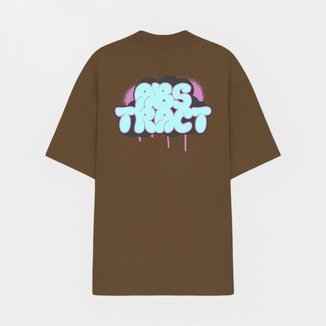 Camiseta Oversized Abstract Streetwear Algodão Mode Streetwear