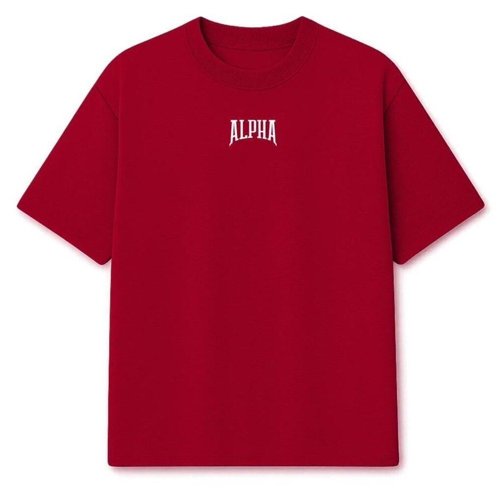 Camiseta Oversized Alphaco Legacy Masculina