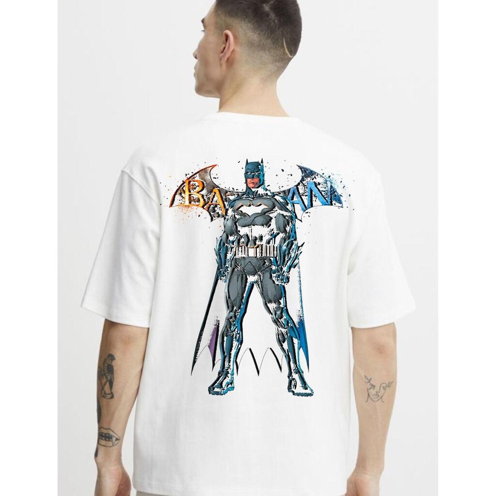 Camiseta Oversized Batman T-Shirt Premium Masculina