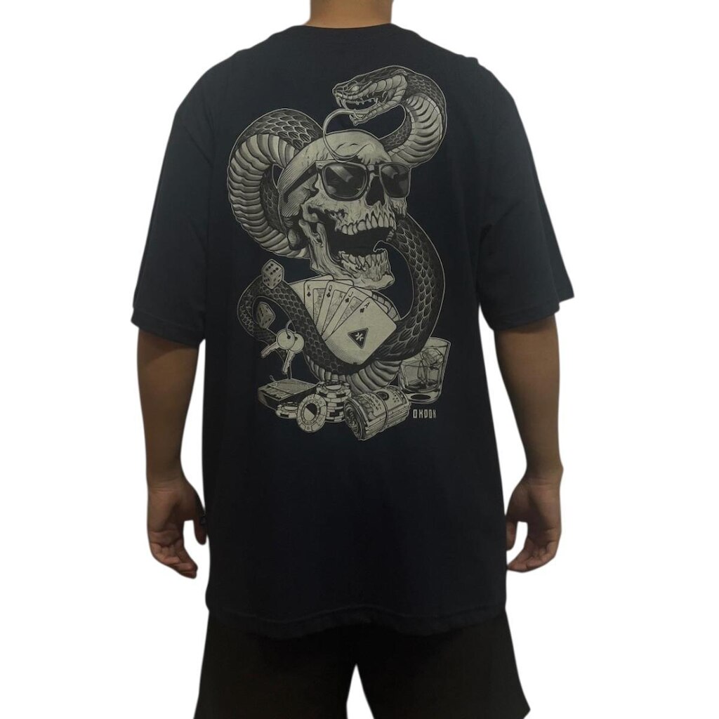 Camiseta Oversized Casino- Okdok