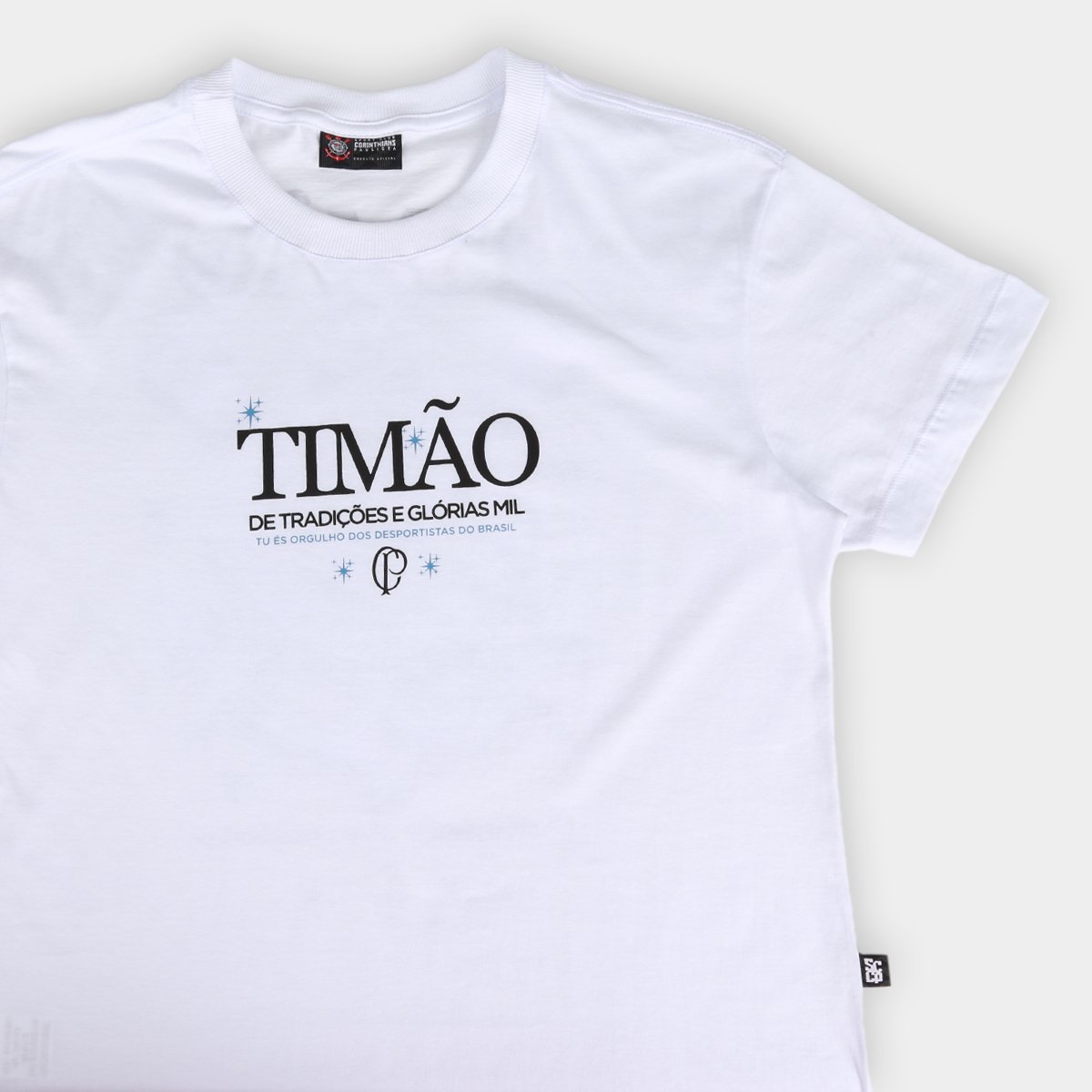 Camiseta Oversized Corinthians Feminina - 5
