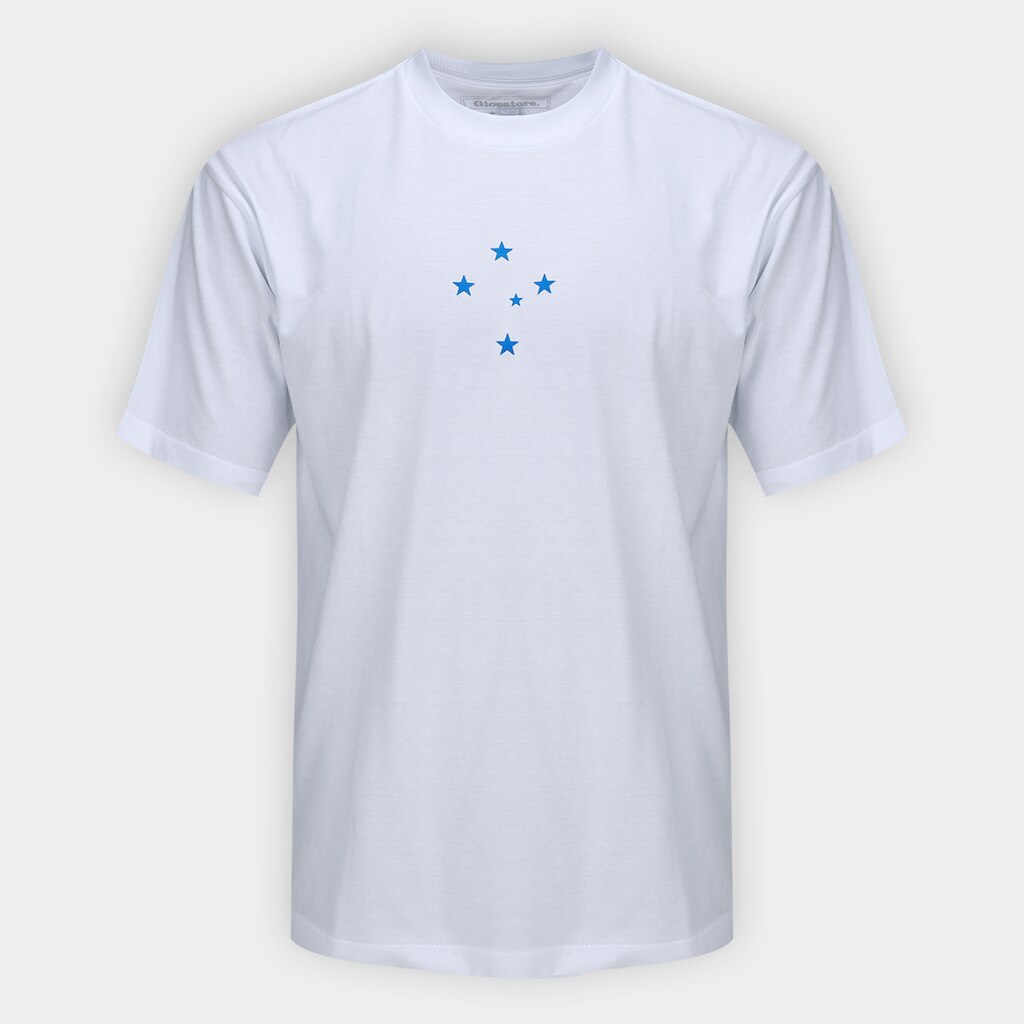 Camiseta Oversized Cruzeiro Estrelas Masculina