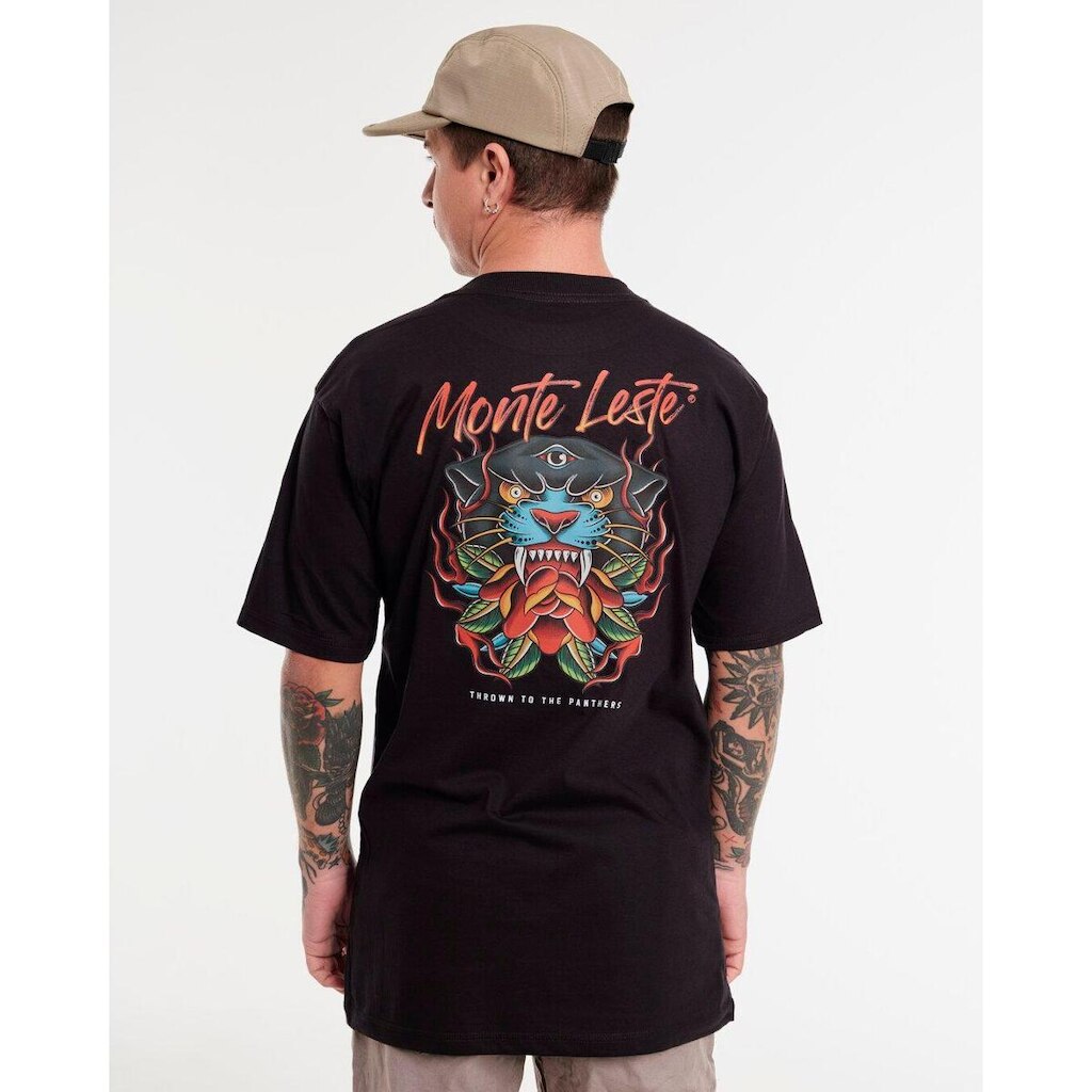 Camiseta Oversized Estampada Thrown Masculina
