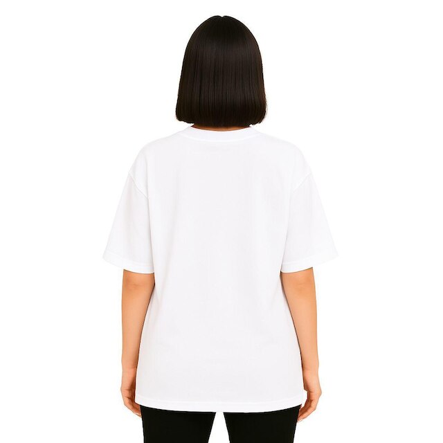 Camiseta Oversized Feminina Algodão Treino Academia Estampada