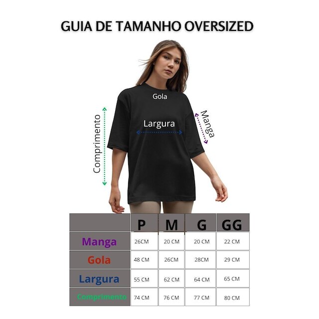 Camiseta Oversized Feminina Algodão Treino Academia Estampada