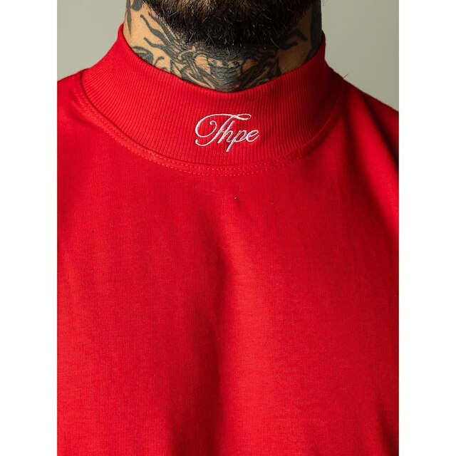 Camiseta Oversized Gola Alta Details