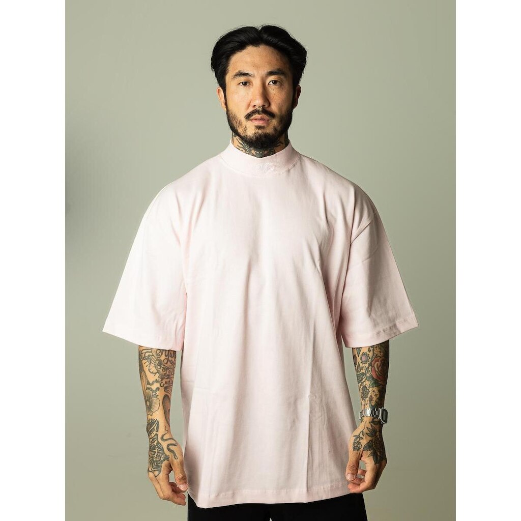 Camiseta Oversized Gola Alta Details