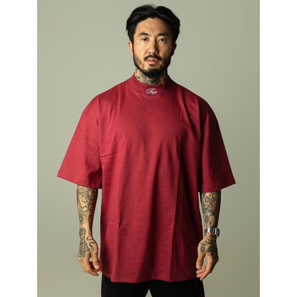 Camiseta Oversized Gola Alta Details