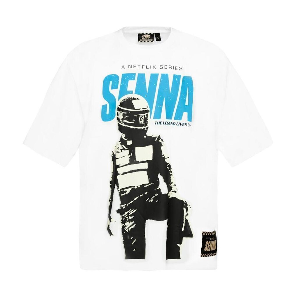 Camiseta Oversized Graphic Tee Drive Senna Oficial
