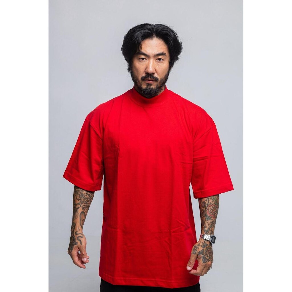 Camiseta Oversized Isso Gola Alta Premium