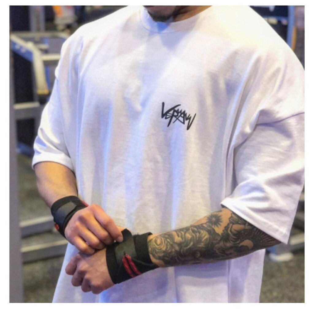 Camiseta Oversized Larga Maromba Treino Fitnnes  Algodão