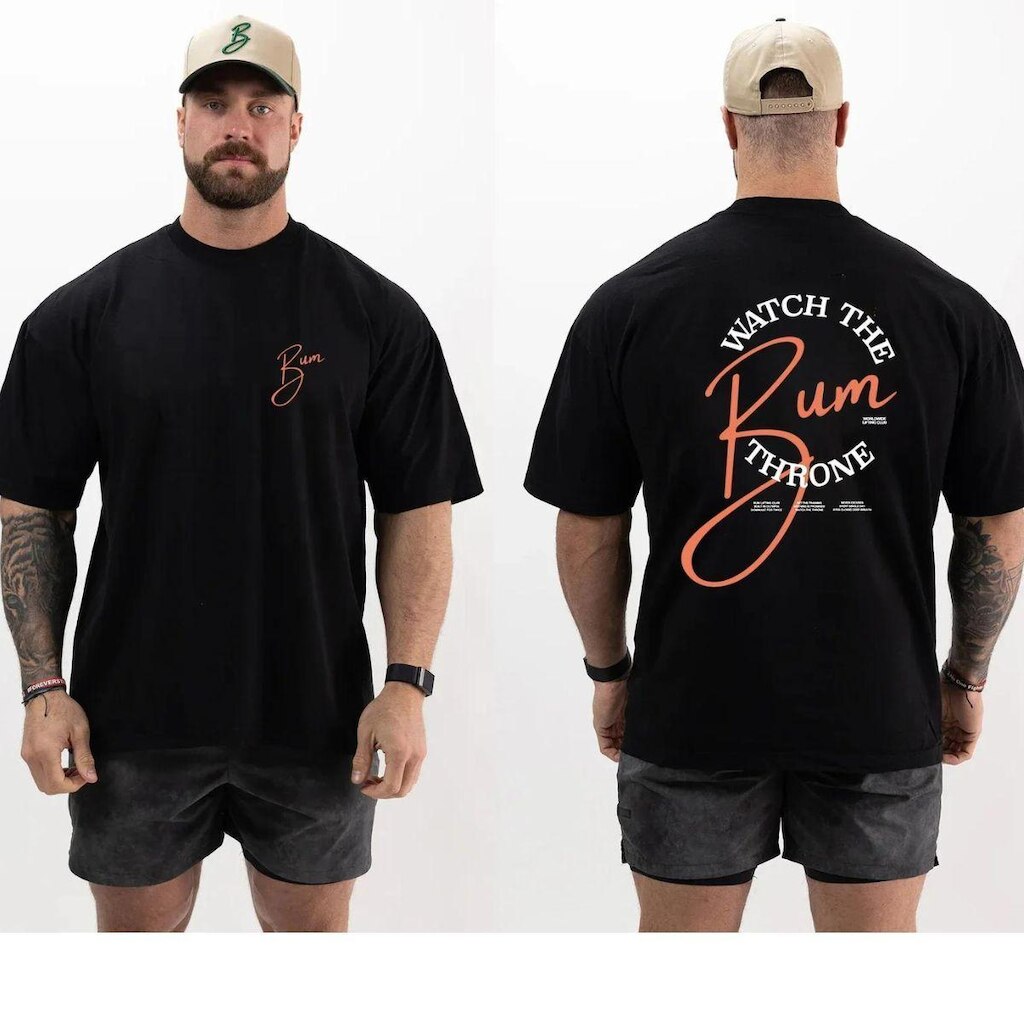 Camiseta Oversized Larga Treino Musculação Algodão 30.4