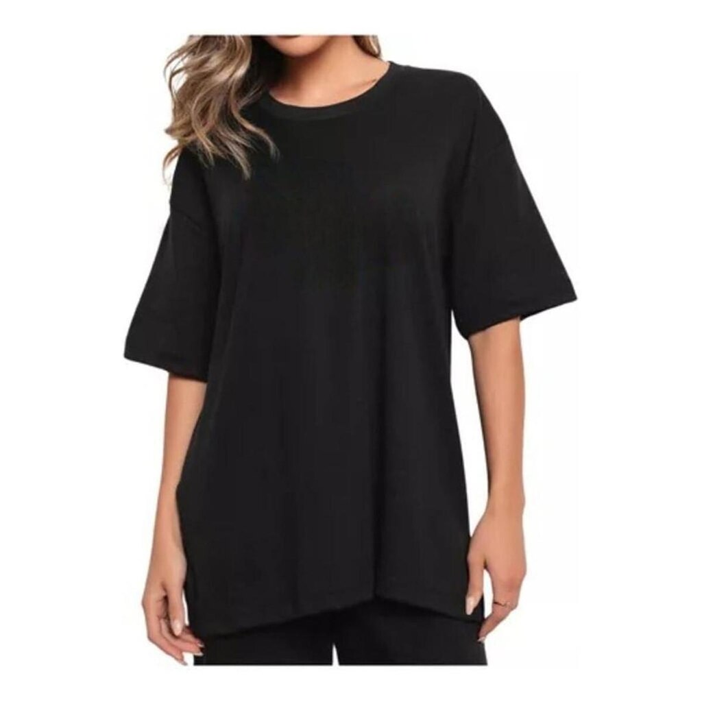 Camiseta Oversized Lisa Para Treino E Casual 100% Algodão Premium