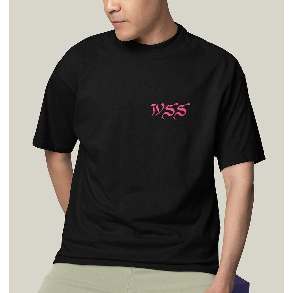 Camiseta Oversized Masculina Algodão Prime WSS Dollar Duck